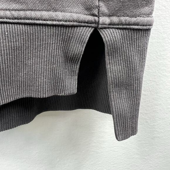 Daily Practice Anthropologie Brown Meru Mini Dress Size S Quarter Zip - Picture 6 of 11